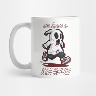 We Have A Runner! Mug